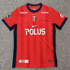 (S-4XL) 26-27 Urawa Red Diamonds Home Red Thailand Soccer Jersey AAA-8025