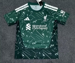 (S-4XL) 26-27 Liverpool Goalkeeper Green Thailand Soccer Jersey AAA-7642
