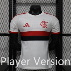 (S-3XL) Player Version 26-27 Flamengo Away White Thailand Soccer Jersey AAA-888