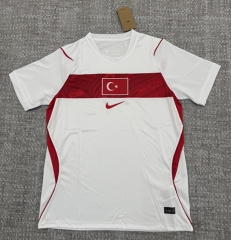(S-4XL) 2026 Turkey Away White Thailand Soccer Jersey AAA-4506