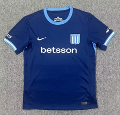 (S-4XL) 26-27 Racing Club de Avellaneda Away Royal Blue Thailand Soccer Jersey AAA-512