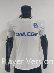 Player Version 26-27 Olympique de Marseille Home White Thailand Soccer Jersey AAA-0871