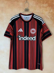 (S-4XL) 26-27 Eintracht Frankfurt Home Red&Black Thailand Soccer Jersey AAA-7209