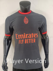 Player Version 26-27 AC Milan 2nd Away Black Thailand Soccer Jersey-0871