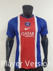 Player Version 26-27 Paris Home Red&Blue Thailand Soccer Jersey AAA-0871