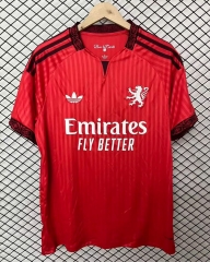 26-27 Olympique Lyonnais Away Red Thailand Soccer Jersey AAA-2044