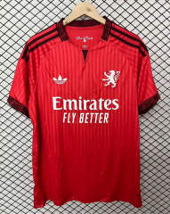 26-27 Olympique Lyonnais Away Red Thailand Soccer Jersey AAA-2044