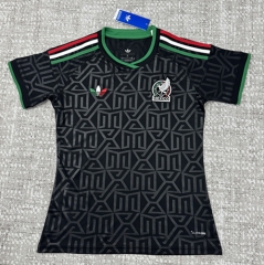 2026 Mexico 2nd Away Black Women Thailand Soccer Jersey AAA-4506