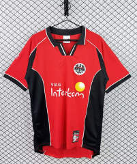 Retro Version 98-00 Eintracht Frankfurt Home Red Thailand Soccer Jersey AAA-3257