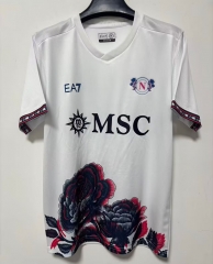 (S-4XL) 26-27 Special Version Napoli White Thailand Soccer Jersey AAA-2483
