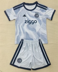 26-27 Ajax 2nd Away Light Blue Soccer Uniform-AY