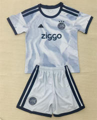26-27 Ajax 2nd Away Light Blue Soccer Uniform-AY