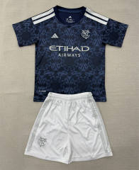 26-27 New York City Away Blue Soccer Uniform-AY