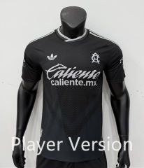 Player Version 26-27 Club América Away Black Thailand Soccer Jersey AAA-5486