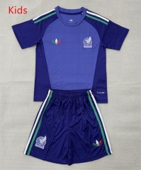 26-27 Mexico Goalkeeper Purple Kids/Youth Soccer Uniform-AY