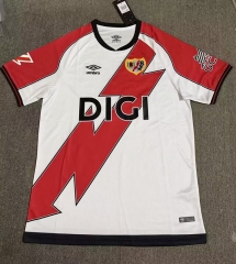 (S-4XL) 26-27 Rayo Vallecano Home White Thailand Soccer Jesrey AAA-7369