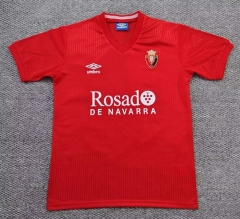 Retro Version 87-88 CA Osasuna Home Red Thailand Soccer Jersey AAA-0141