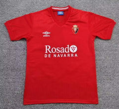 Retro Version 87-88 CA Osasuna Home Red Thailand Soccer Jersey AAA-0141
