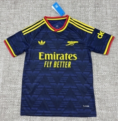 (S-5XL) 26-27 Arsenal Away Blue Thailand Soccer Jersey AAA-4506