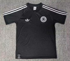 (S-4XL) 26-27 Retro Version Germany Black Thailand Soccer Jersey AAA-6850