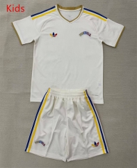 26-27 Venezuela Away White Kids/Youth Soccer Uniform-AY