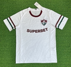 (S-4XL) 26-27 Fluminense de Feira Away White Thailand Soccer Jersey AAA-403