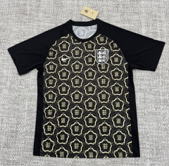 (S-4XL) 26-27 Special Version England Black Thailand Soccer Jersey AAA-4506