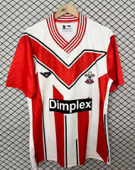 (S-4XL) Retro Version 1993 Southampton Home Red&White Thailand Soccer Jersey AAA-2044