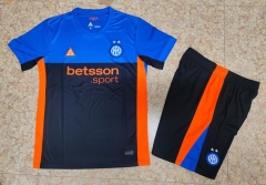 26-27 Inter Milan Blue&Black Soccer Uniform-718