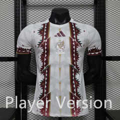 Player Version 26-27 Special Version Mexico White&Red Thailand Soccer Jersey AAA-888