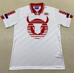 (S-3XL) Retro Version 95-96 Toros Neza Away White Thailand Soccer Jersey AAA-6895