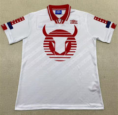 (S-3XL) Retro Version 95-96 Toros Neza Away White Thailand Soccer Jersey AAA-6895