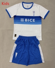 26-27 CD Universidad Católica  Home Blue&White Kids/Youth Soccer Uniform-AY