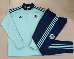 26-27 Germany Light Green Thailand Soccer Tracksuit-815