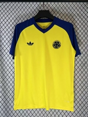26-27 Colombia Yellow Thailand Soccer Training Jersey AAA-2483