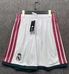 26-27 Real Madrid Home White Thailand Soccer Shorts