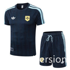 (S-4XL) Player Version 26-27 Argentina Royal Blue Thailand Soccer Uniform-9926