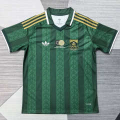 (S-4XL) 26-27 South Africa Away Green Thailand Soccer Jersey AAA-4927