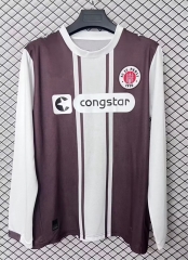 (S-4XL) 26-27 Special Version FC St. Pauli Coffee LS Thailand Soccer Jersey AAA-2044