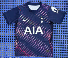(S-4XL ) 26-27 Tottenham Hotspur Away Blue Thailand Soccer Jersey AAA-2733
