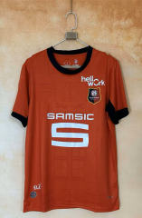 (S-4XL) 26-27 Stade Rennais Home Red Thailand Soccer Jersey AAA-2483
