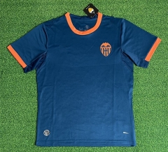 (S-4XL) 26-27 Valencia Away Royal Blue Thailand Soccer Jersey AAA-403