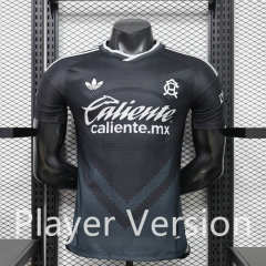 Player Version 26-27 Club América Away Black Thailand Soccer Jersey AAA-888