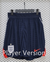 (S-3XL) Player Version 26-27 England Away Royal Blue Thailand Soccer Shorts-888