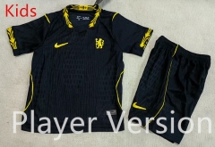 Player Version 26-27 Chelsea Away Black Kids/Youth Soccer Uniform-507