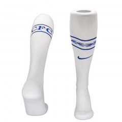 26-27 Chelsea Home White Kids/Youth Soccer Socks