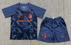 26-27 Feyenoord Rotterdam 2nd Away Dark Blue Soccer Uniform-3162