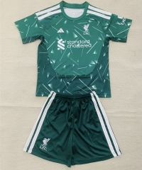 26-27 Liverpool Goalkeeper Green Soccer Uniform-AY