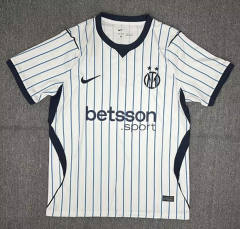 (S-4XL) 26-27 Inter Milan Away White Thailand Soccer Jersey AAA-2353