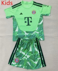 26-27 Bayern München Goalkeeper Green Kids/Youth Soccer Uniform-AY